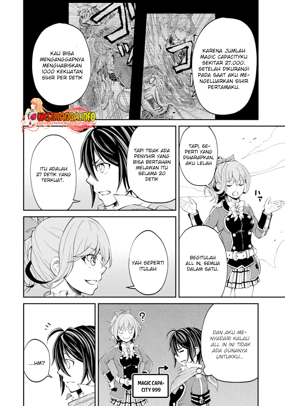 Saisoku Musou No B-kyuu Mahou Tsukai: Ippatsu Utareru Mae Ni Senpatsu Uchikaesu! chapter 19